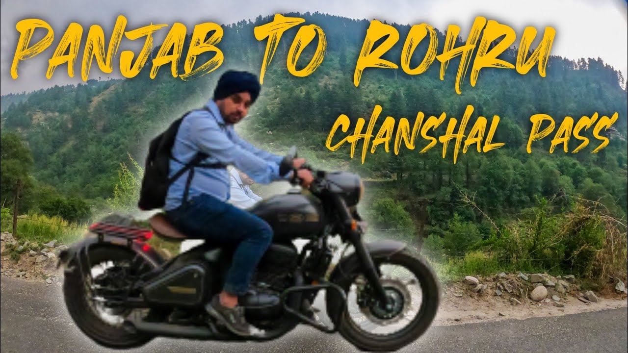 Jawa Perak Modified for Road Trip | Punjab to Rohru | Unexplored Chanshal Pass EP01 #Jawa #Gopro