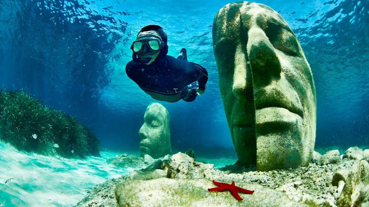 Le nouveau trésor de Cannes : statues immergées de Jason deCaires Taylor