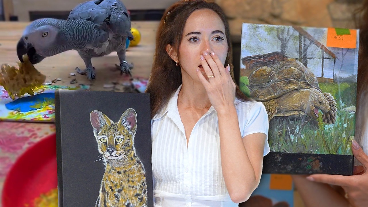 This Art Auction Broke Records (Animal Painting Auction)