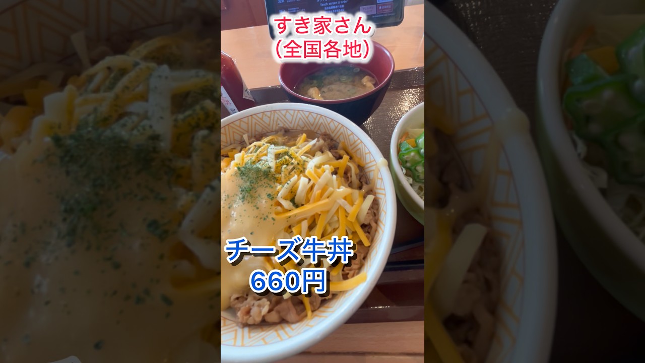 すき家さん（全国各地） 
