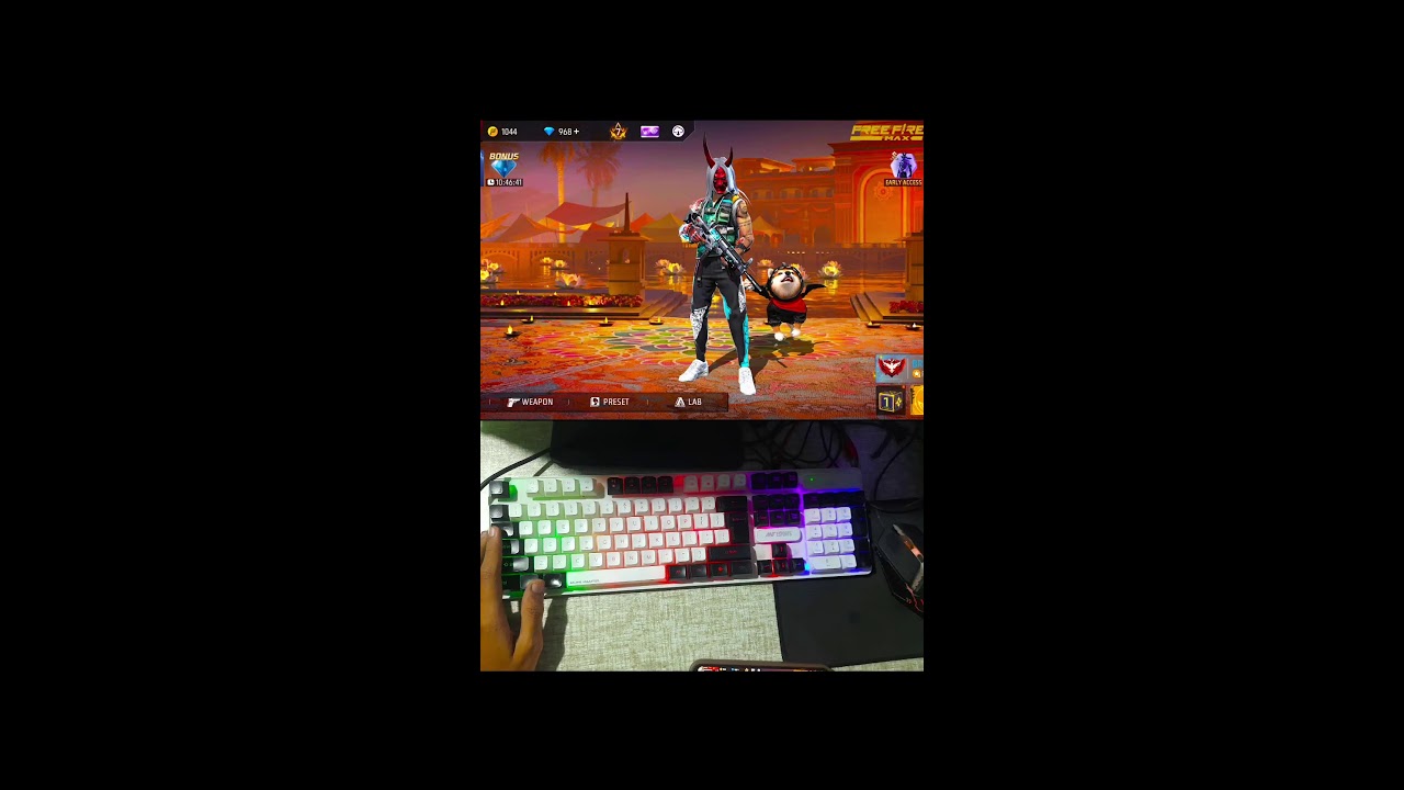 [LIVE] 🔴 Free Fire MAX | ID Check & Teamcode