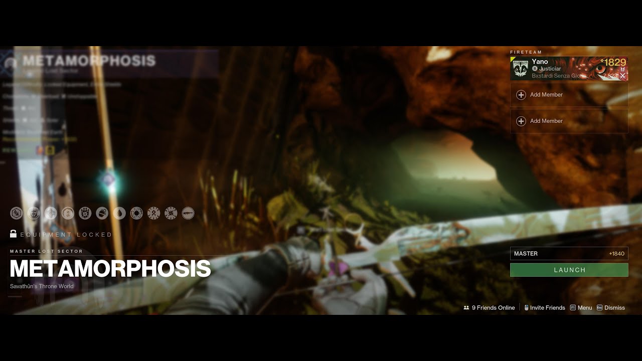 Destiny 2 - Metamorphosis Lost Sector (Solo Flawless Master, Hunter Void Build Season 22)
