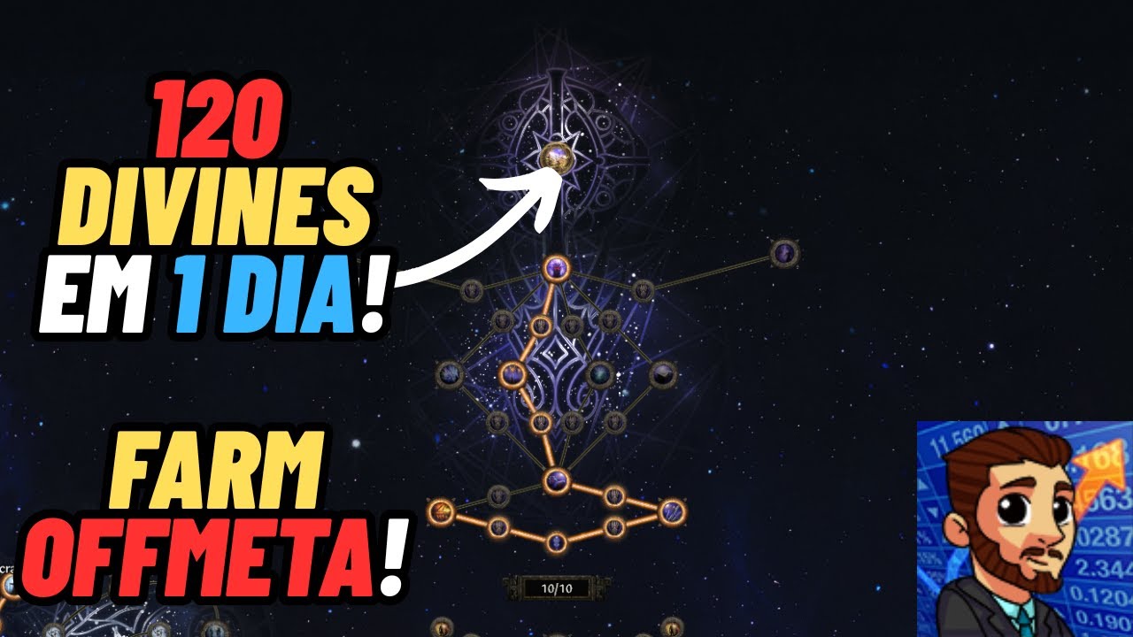 Como eu fiz 120 divines em 1 dia! Farm pra quem não curte templo!
