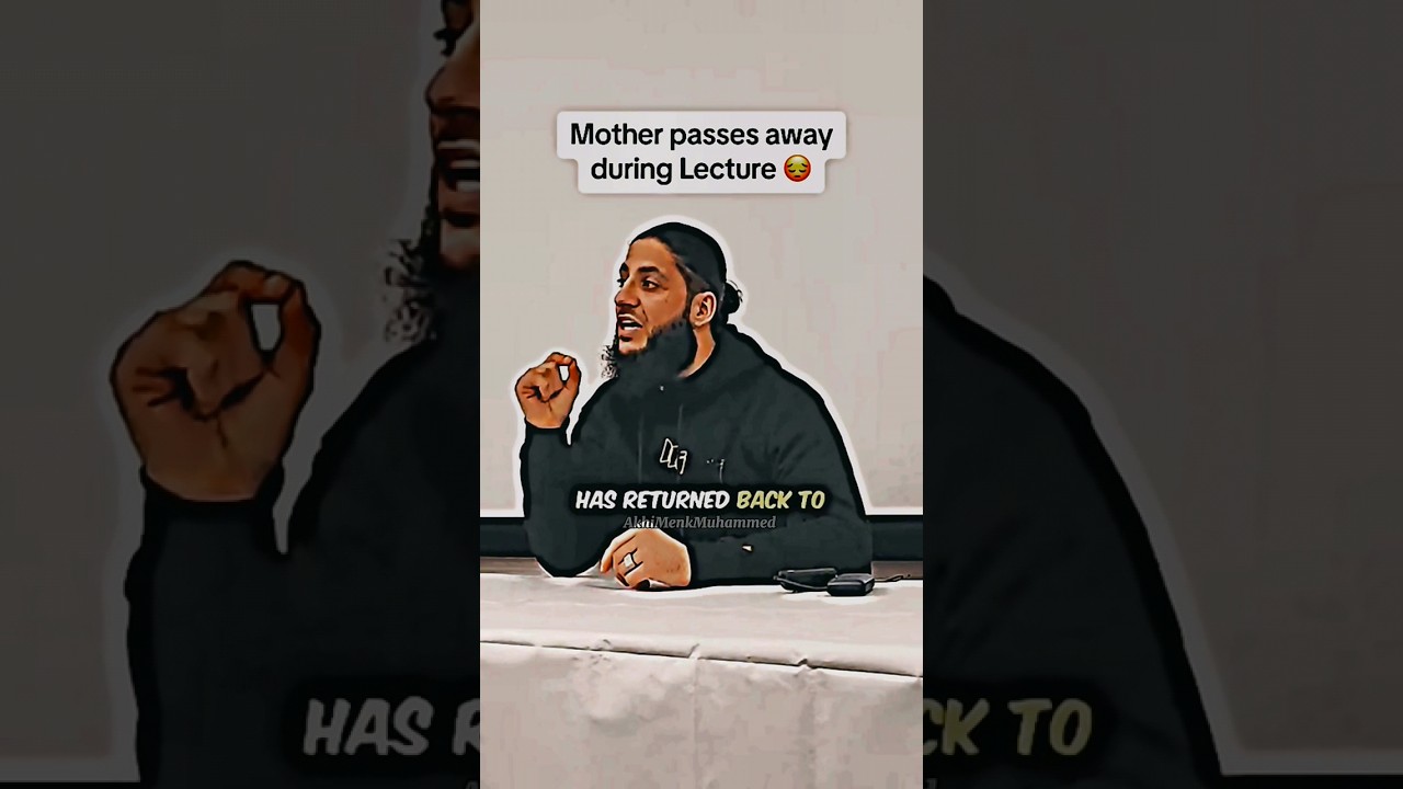 Моя мама умерла во время лекции 😔😢 #ахиайман #мотивация #напоминание
