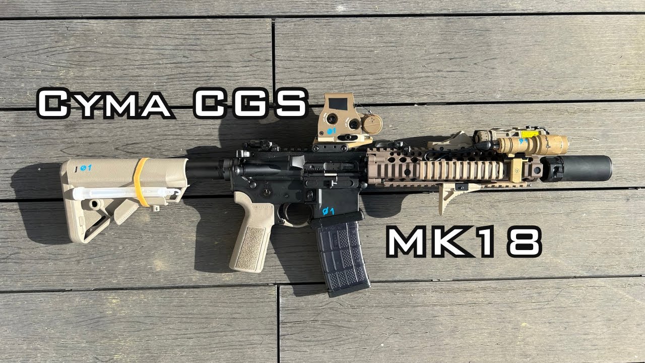 EMG/CGS Mk18 Mod 1 &ndash; moja replika GBBRa 🏴&zwj;☠️