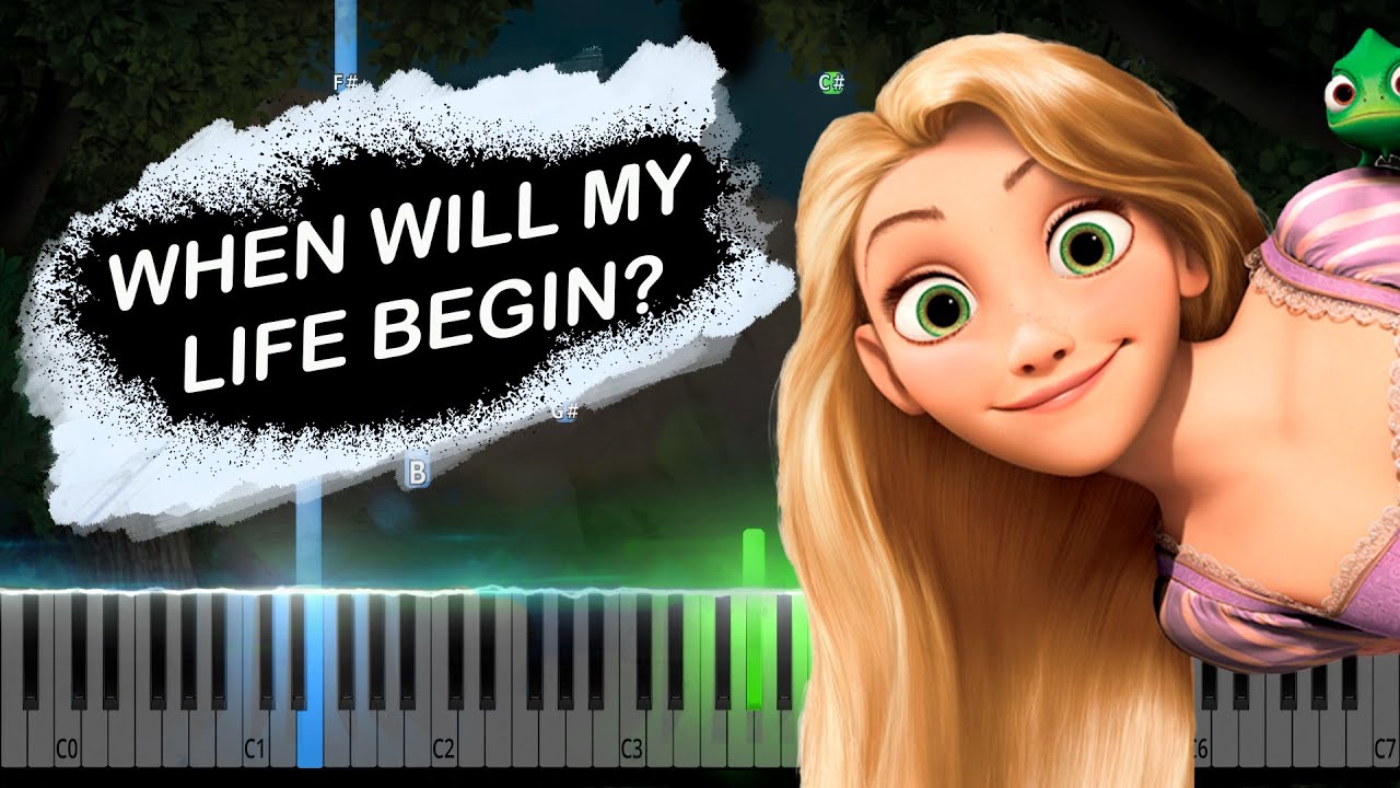 When Will My Life Begin? (From Tangled) Piano Tutorial