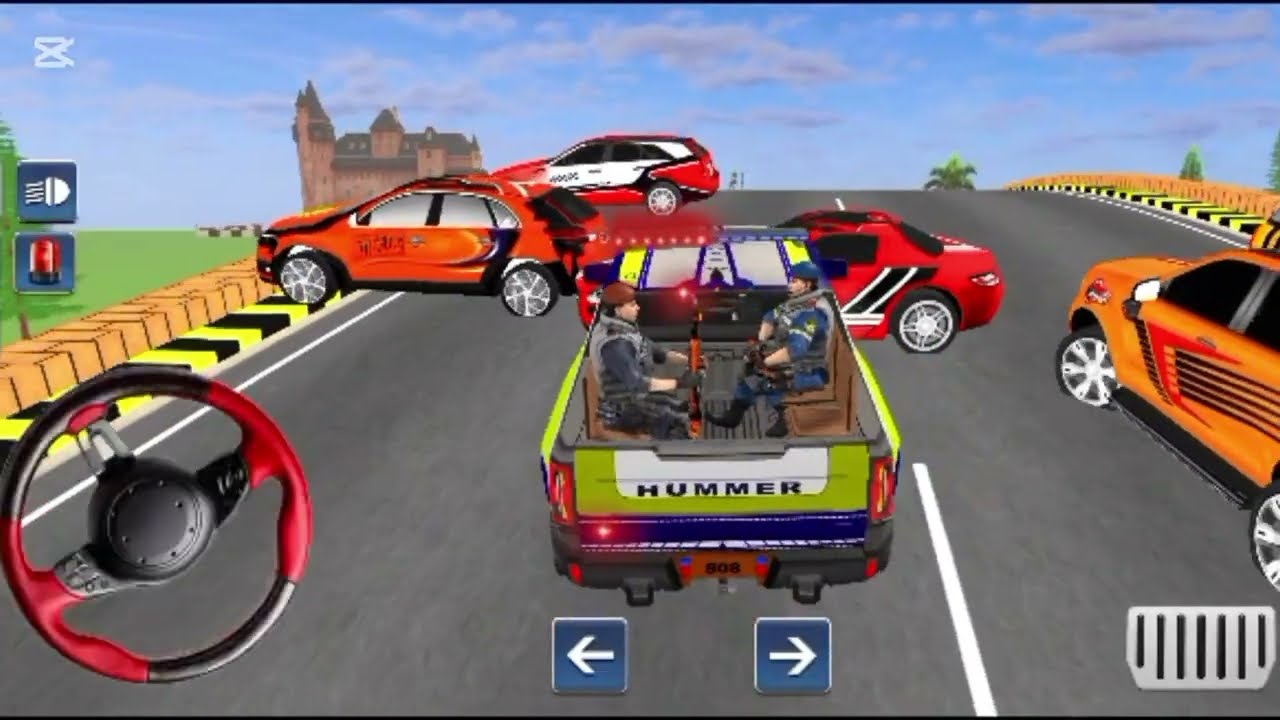 Police Car Chase Simulator 3D Offline Game For Android Gameplay 