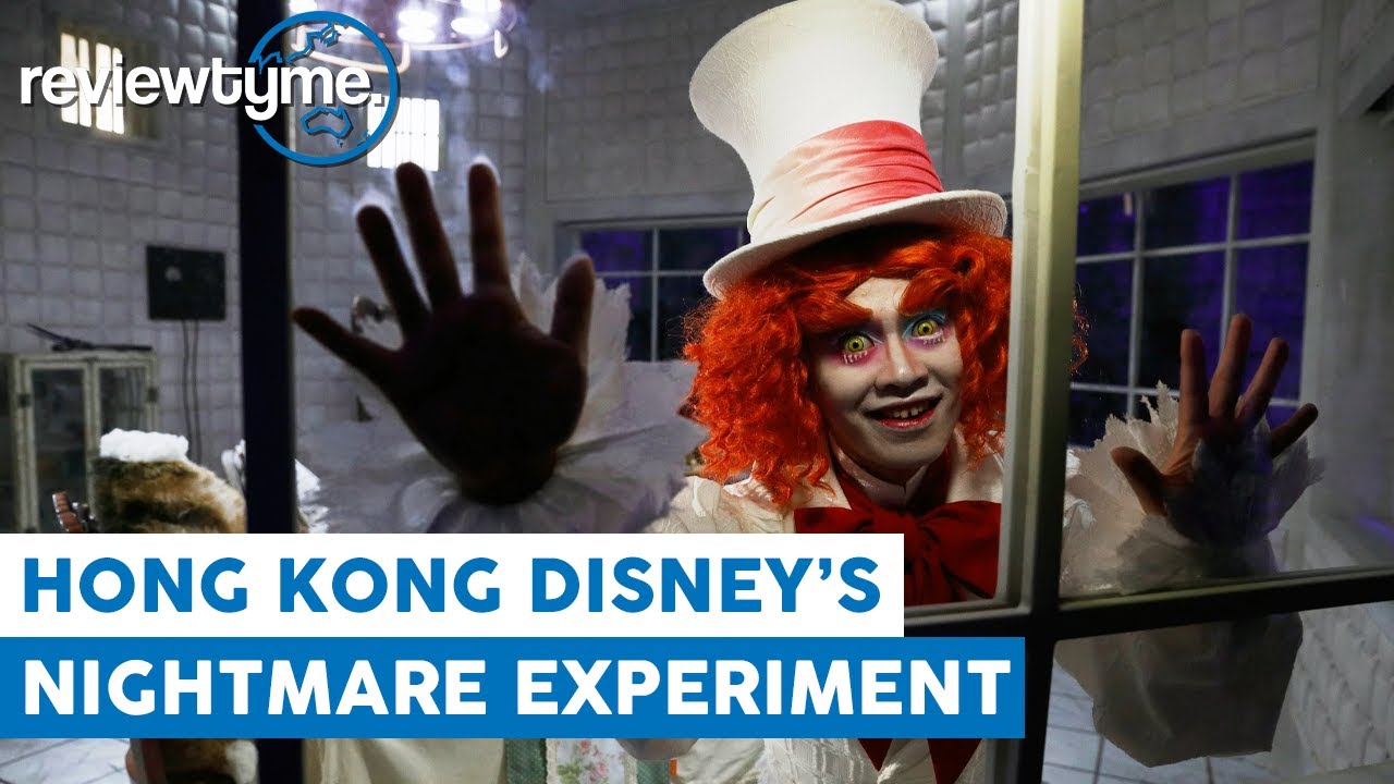 The Gruesome Scare Maze of Hong Kong Disneyland - The Nightmare Experiment