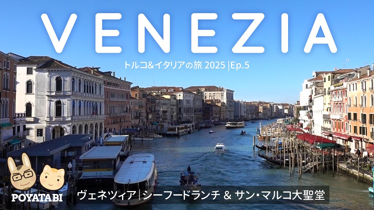 イタリア 🇮🇹 ヴェネツィア｜半日観光｜サンマルコ寺院にクアドリガを観に行く！【トルコ＆イタリアの旅2025 ⑤】  #venezia  #イタリア旅行