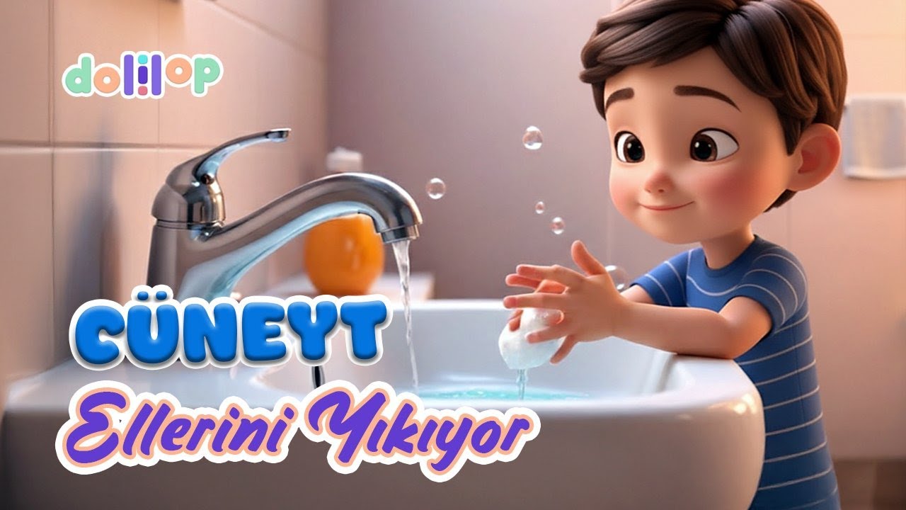 CÜNEYT İsme Özel Çocuk Şarkısı | CÜNEYT El Yıkama Şarkısı