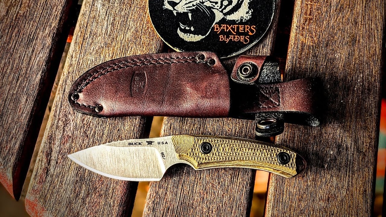 Распаковка ножей Buck Knives Alpha Scout Pro в зеленом цвете Richlite S35VN!