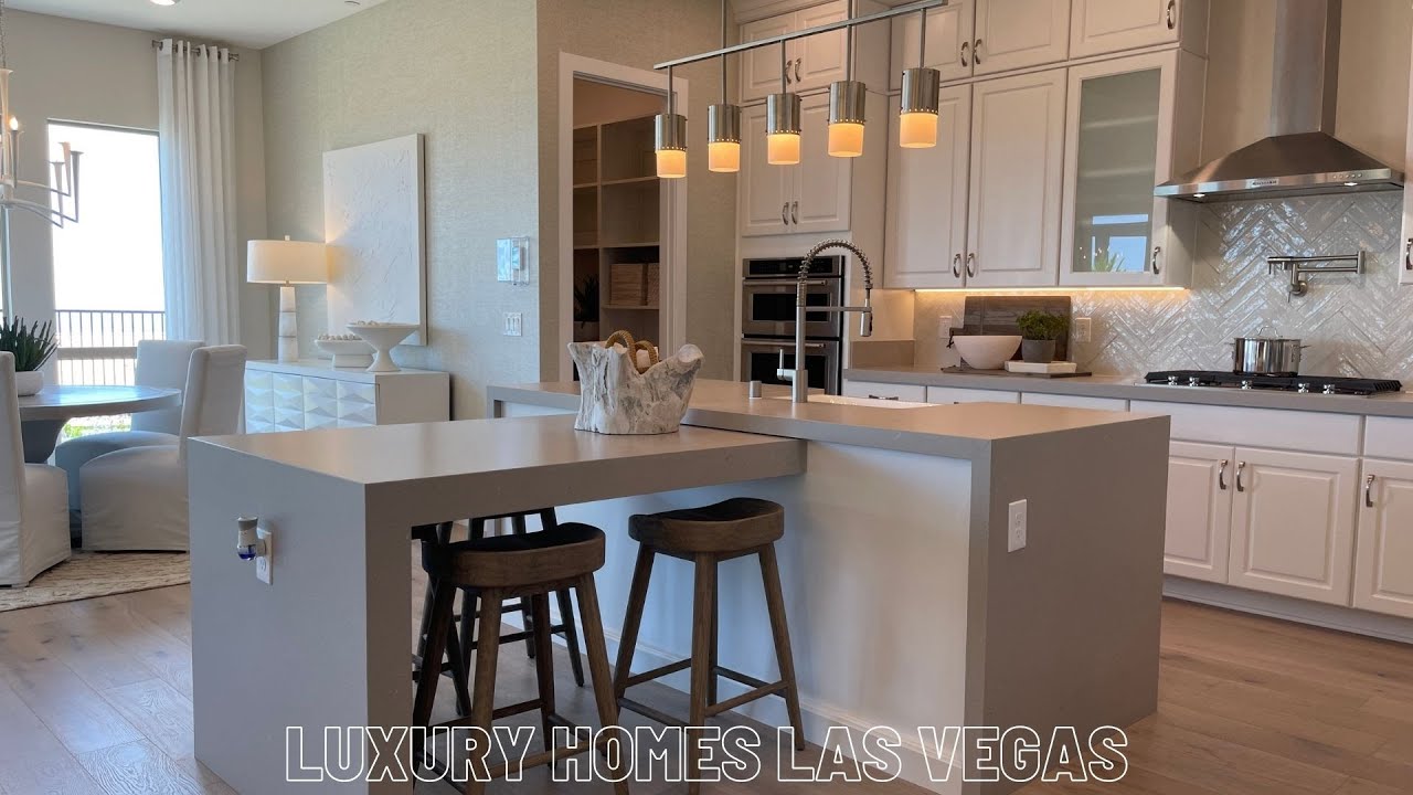 Luxury Single Story Home For Sale Las Vegas | Strip View | Carmel Cliff Pulte | Cesena Tour 910k+