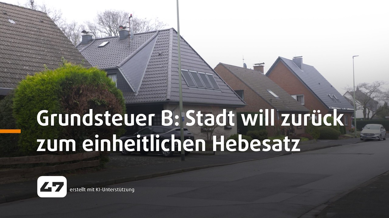 STUDIO 47 .live | STREIT UM GRUNDSTEUER B: STADT WILL ZURÜCK ZUM EINHEITLICHEN HEBESATZ