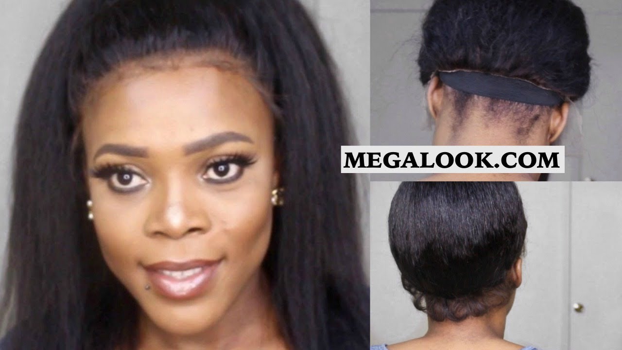 💥MA METHODE POUR SECURISER MA WIG A L'ARRIERE POUR TOUTE TYPES DE COIFFURESft MEGALOOK HAIR