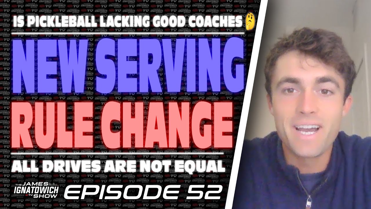 Are There Enough Credible Pickleball Coaches? 💭 | James Ignatowich Show