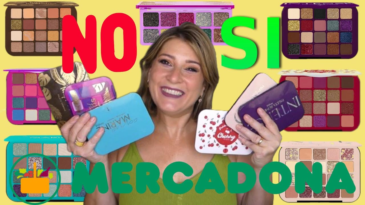 📝 Repaso de TODAS las PALETAS de MERCADONA + LOOK 🎨Favoritas 🫶🏻 Y Decepciones 💩