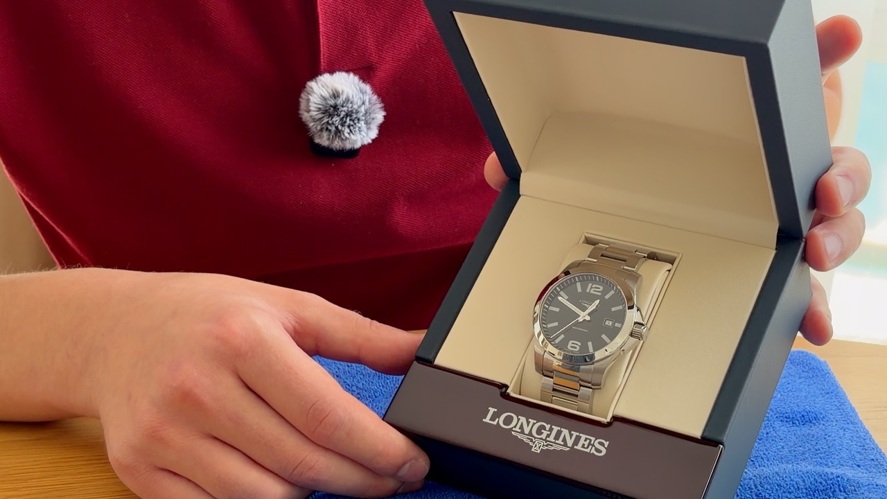 Longines Conquest ASMR Unboxing | First Impressions