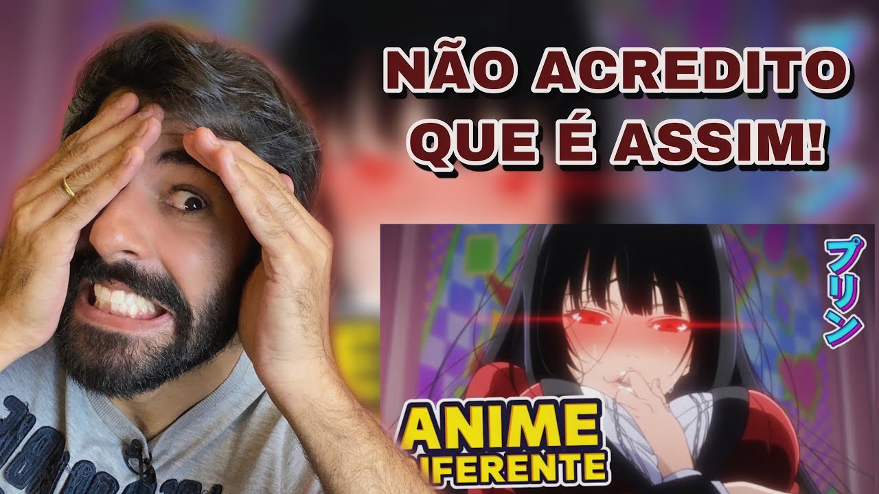 REACT - ESSE ANIME É MEIO DIFERENTE NÉ | KAKEGURUI | PURIN