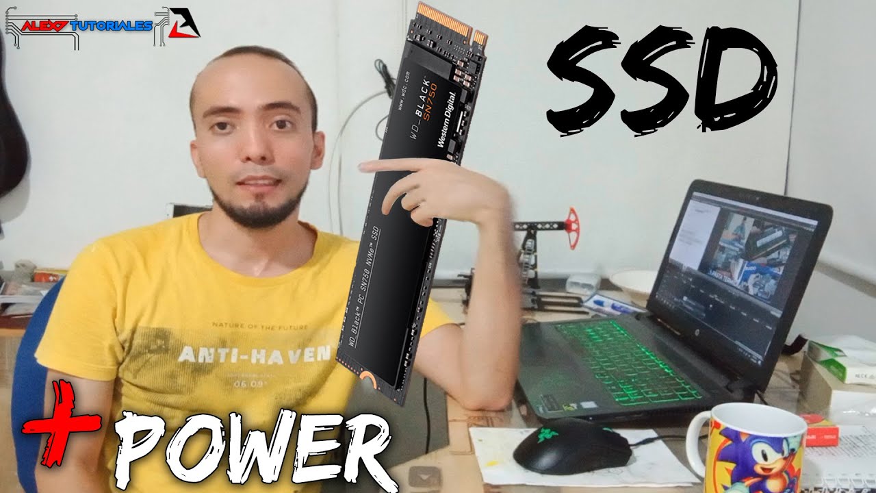 Instalar SSD y Clonar Windows [WD Black SN750 y HP 15cx0001la]