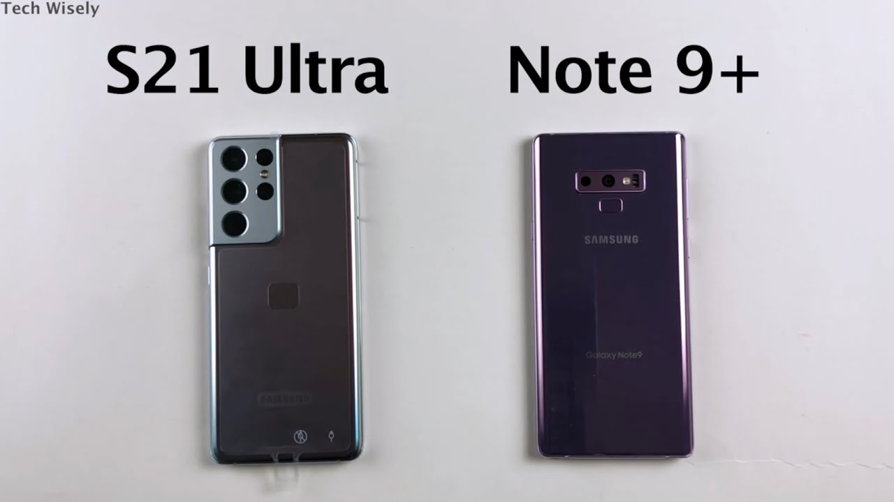 SAMSUNG S21 Ultra vs Note 9 - SPEED TEST