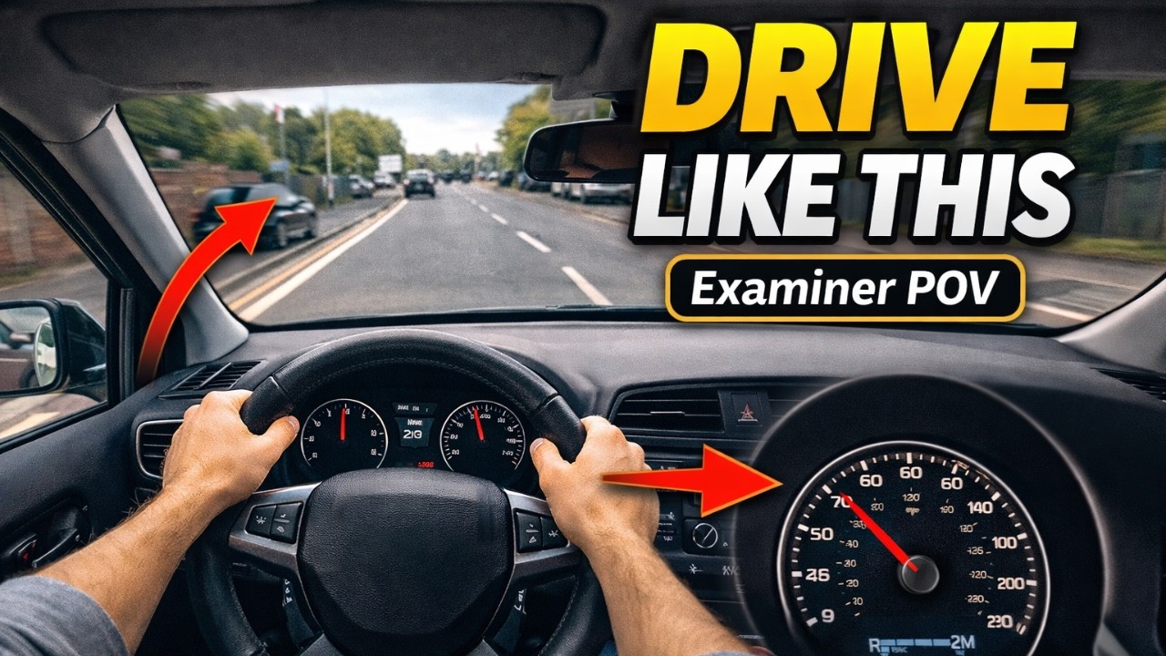 POV Normal Driving Lesson Drive Like an Examiner Wants UK Test