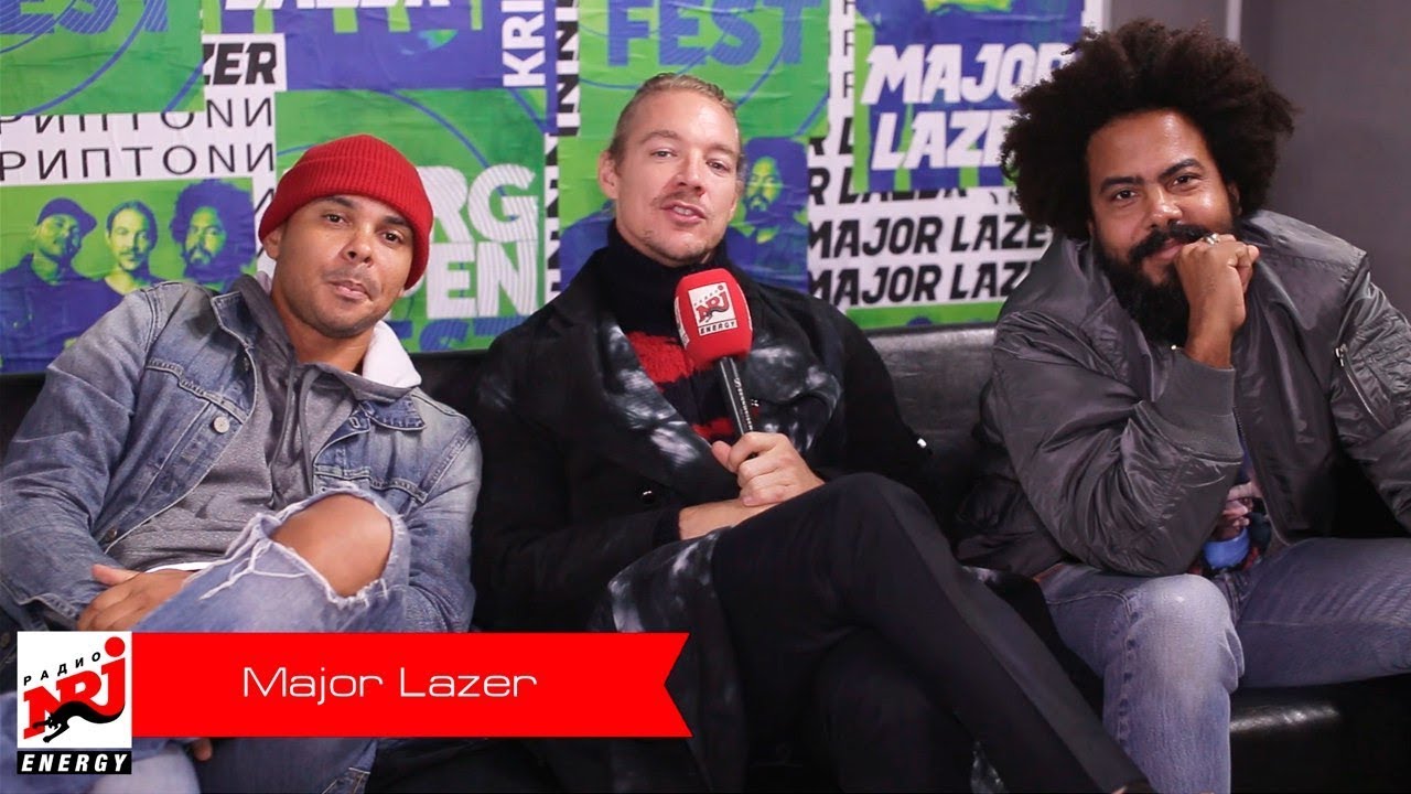 Major Lazer - секретное интервью для радио ENERGY