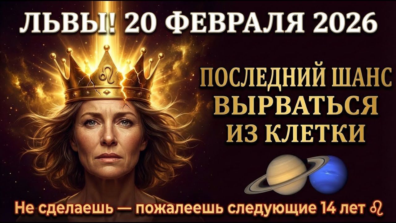 Львы! Если НЕ сделаете это в феврале 2026 — следующие 14 лет будете жалеть