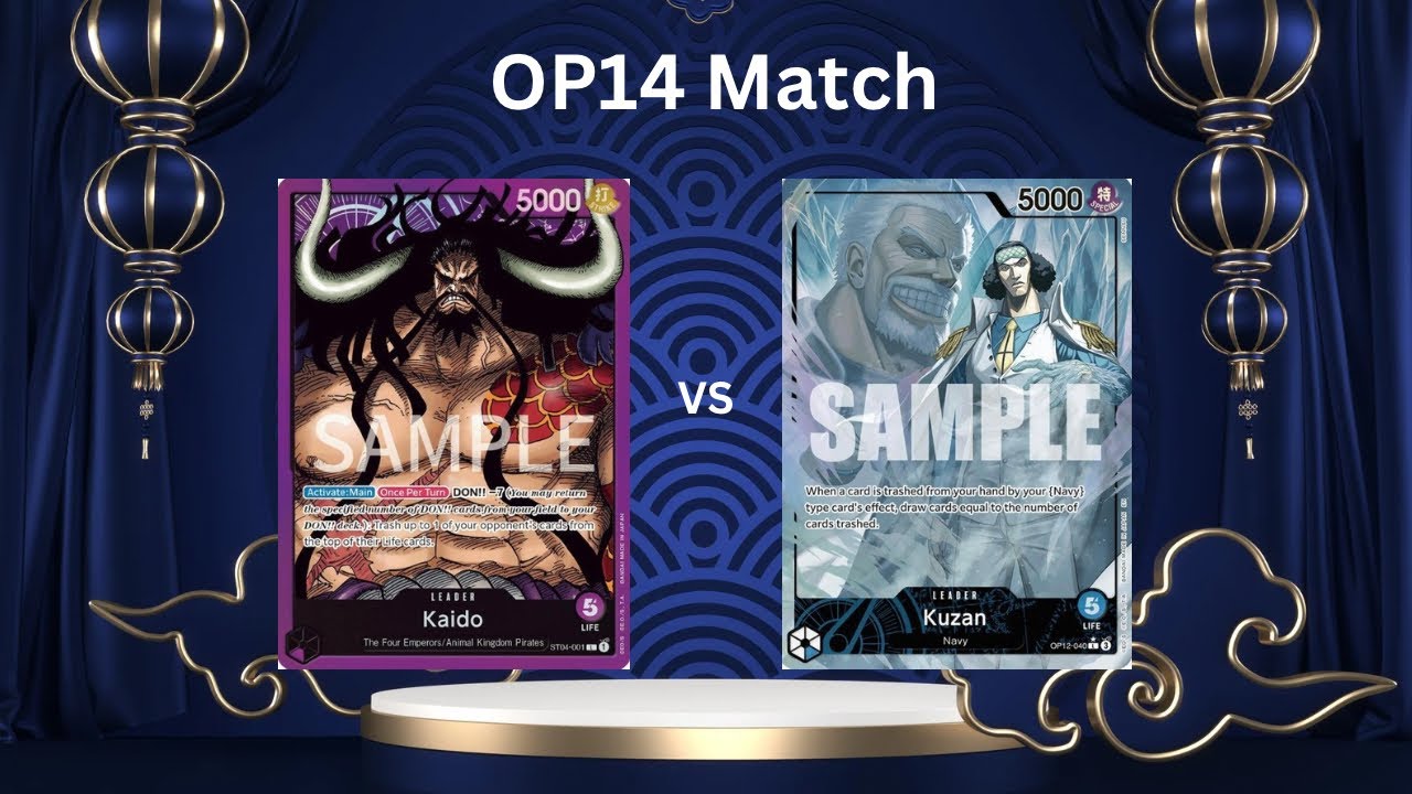 OP14 Match P Kaido vs U Kuzan