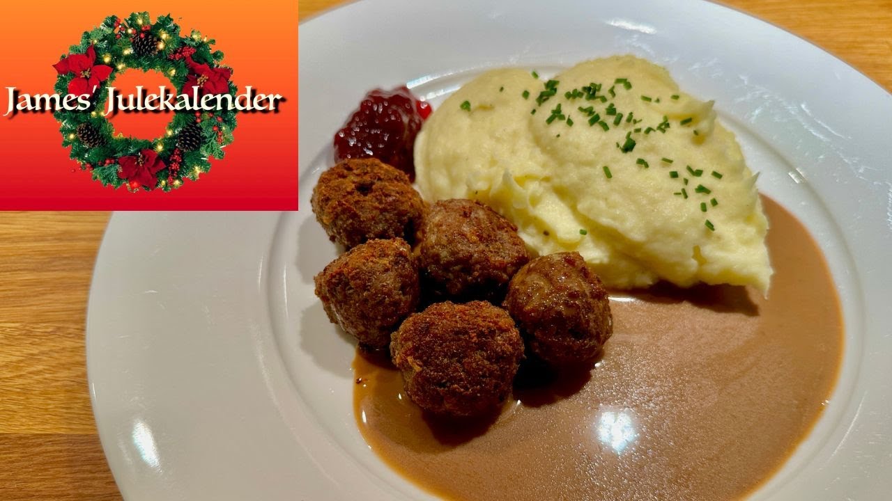 Köttbullar (Svenske kødboller)