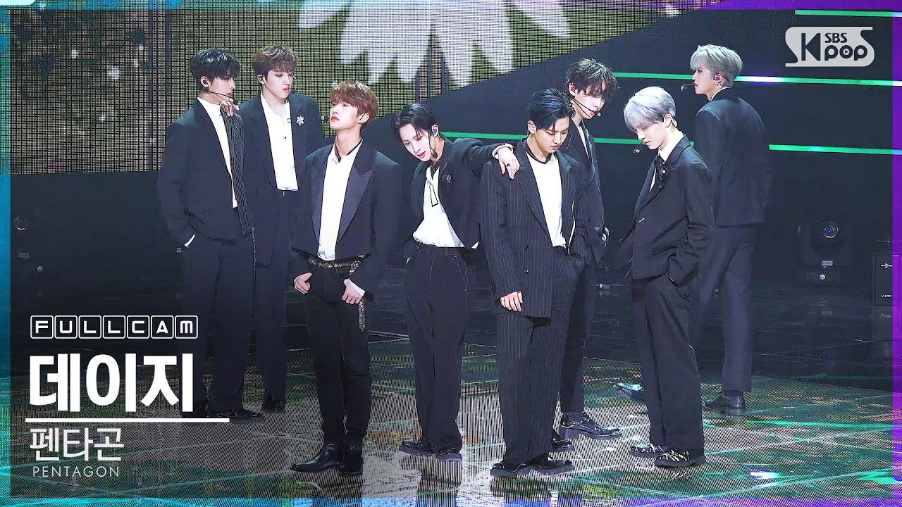 [안방1열 직캠4K] 펜타곤 '데이지' 풀캠 (PENTAGON 'Daisy' Full Cam)│@SBS Inkigayo_2020.10.25.