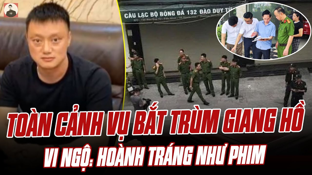 TOÀN CẢNH VỤ BẮT TRÙM GIANG HỒ VI “NGỘ” HOÀNH TRÁNG NHƯ PHIM CỦA HÀNG CHỤC CHIẾN SĨ CÔNG AN