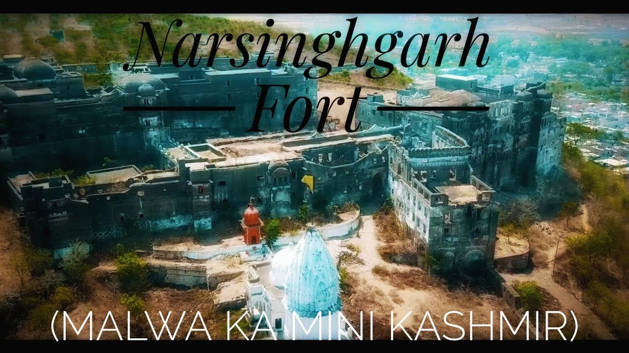 Narsinghgarh Fort | Full Guided Text | Cinematic shot drone shots | 