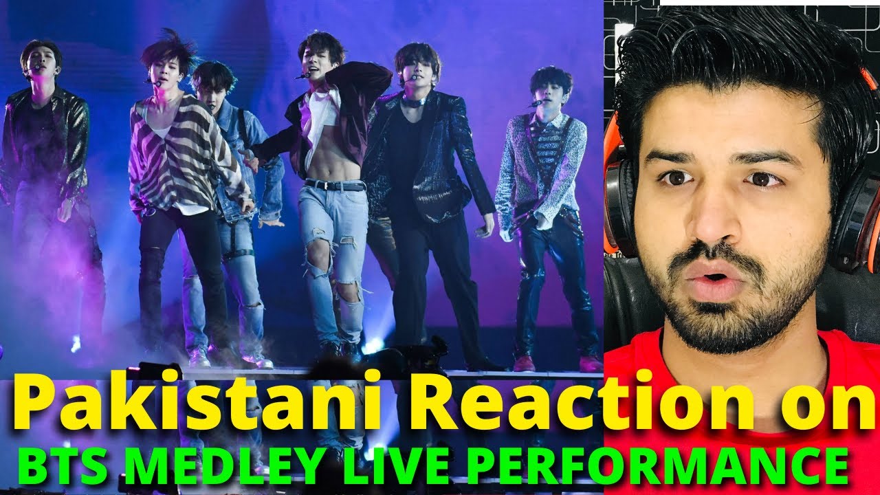 Pakistani Reacts To BTS MEDLEY LIVE PERFORMANCE | Reaction Vlogger