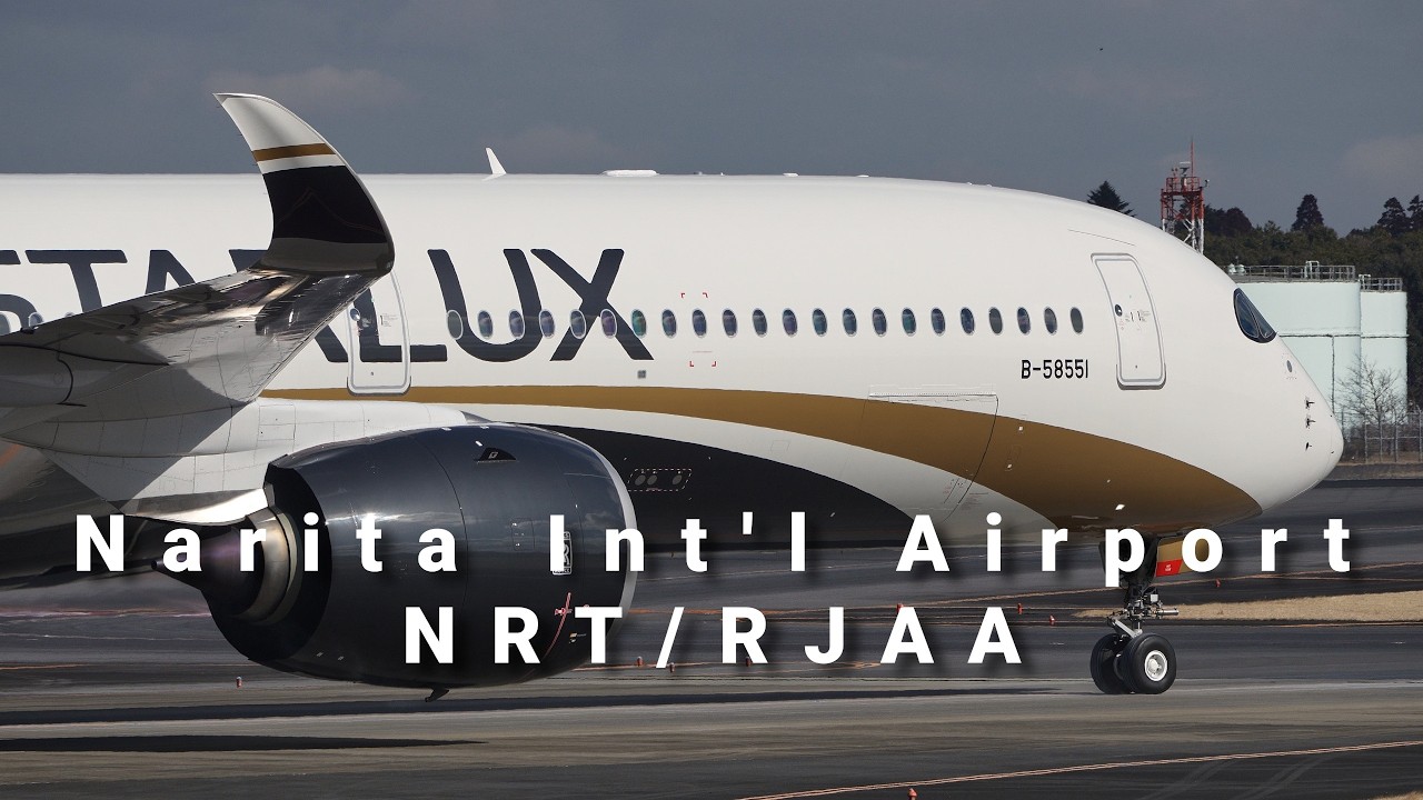 15 Aircraft Landing at Narita Airport | Plane Spotting | NRT/RJAA | #22