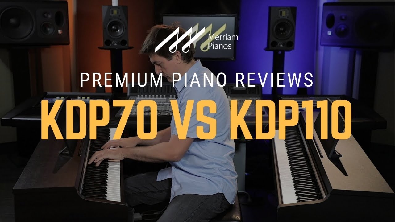 🎹Kawai KDP70 vs KDP110 Digital Piano Comparison - Harmonic Imaging, Bluetooth MIDI, Alfred Lessons🎹