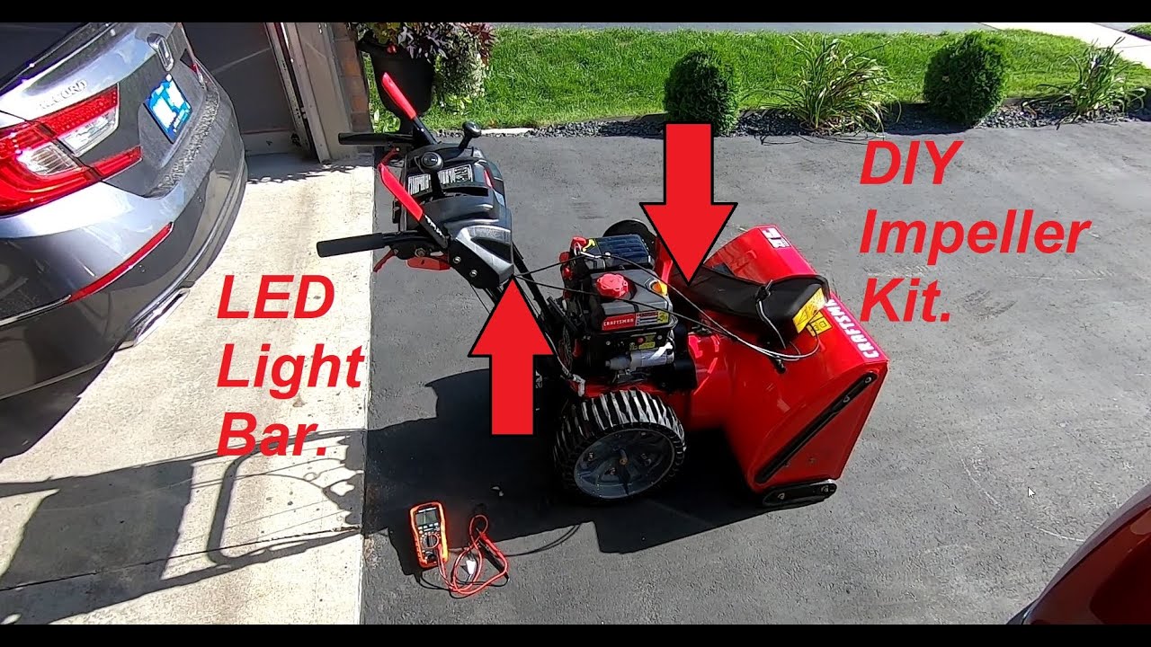 DIY Snowblower MODS :)   Happy Blowing!