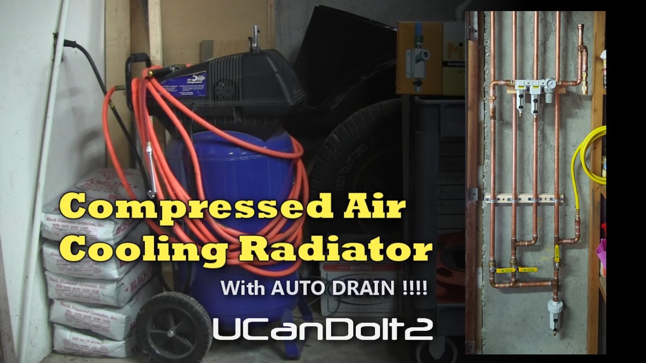 How to Make | Compressed Air Dryer with Auto Drain!