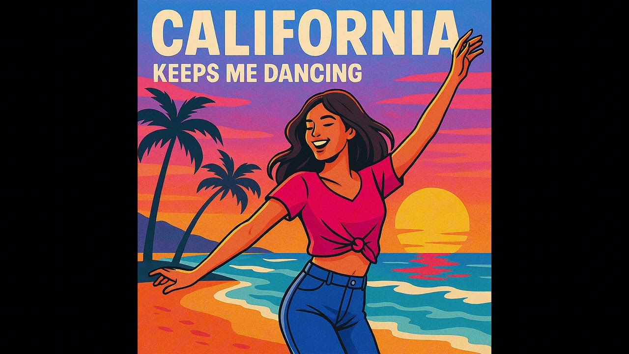 California Keeps Me Dancing - upbeat coastal pop