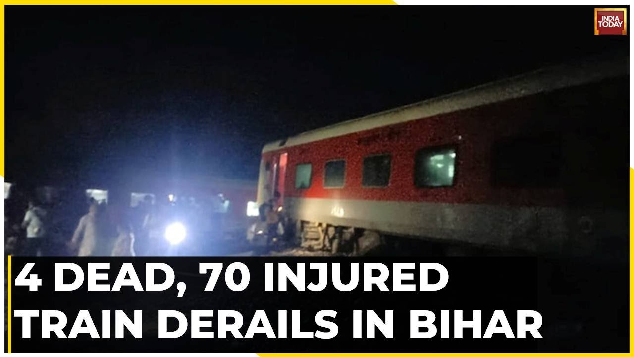 4 Dead, 70 Injured After North East Express Derails In Bihar, 21 Trains Diverted