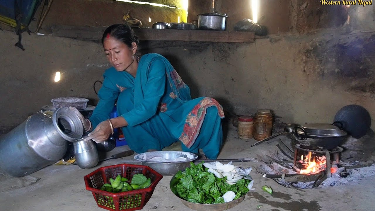 Farm To Open Fire || Nepali Village Recipe in Modern Time||