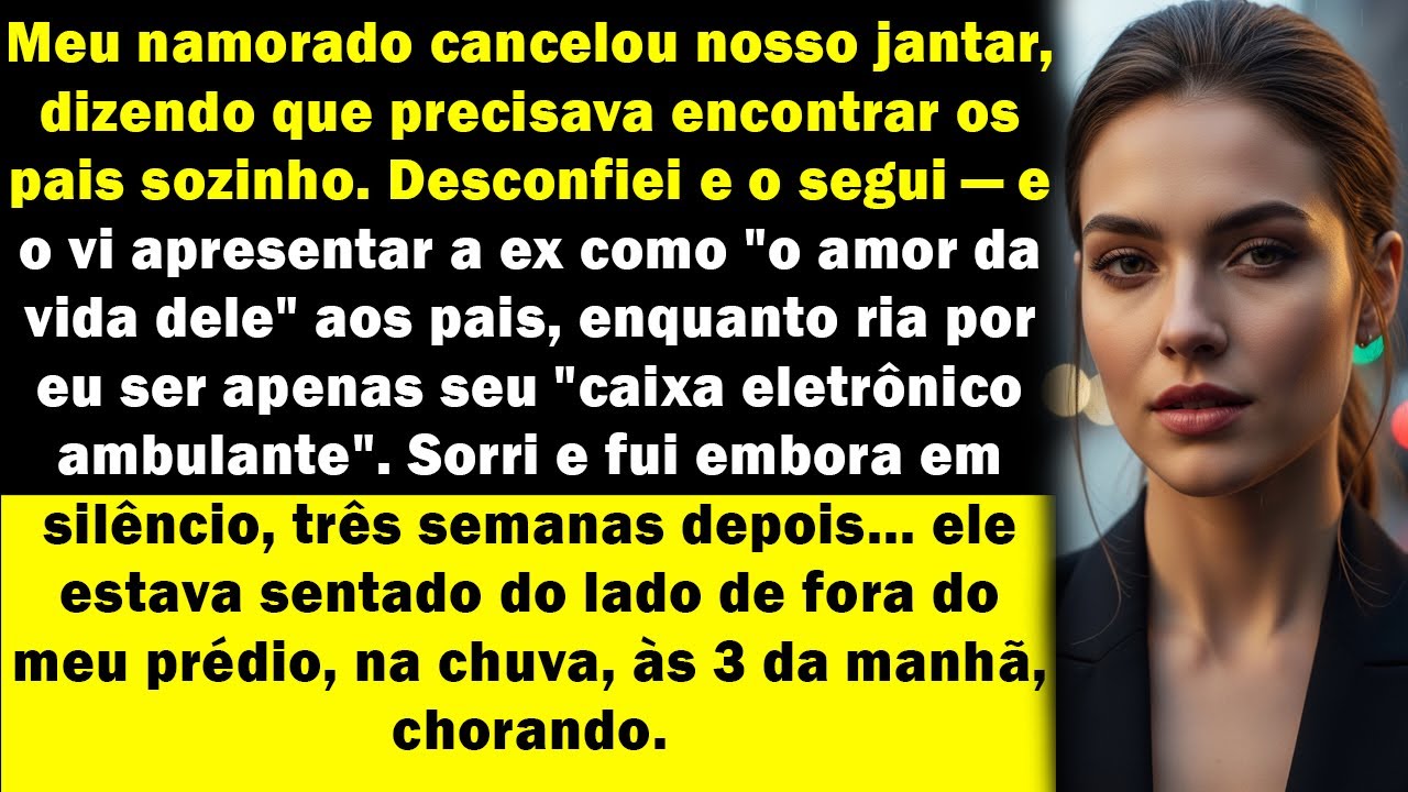 Meu namorado sorriu, apresentou a ex como o grande amor dele — e me deixou de lado como nada.