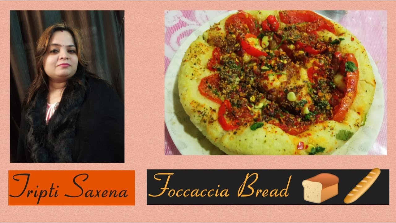 Focaccia Bread  | Easy Italian Bread Recipe | How to make Focaccia Bread