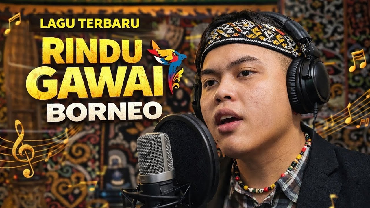 RINDU GAWAI BORNEO - RAY DAYAK