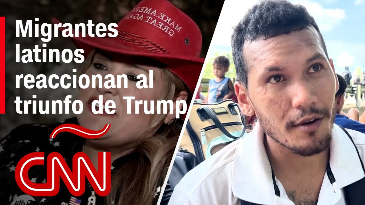 Así reaccionaron los migrantes latinos al triunfo de Donald Trump
