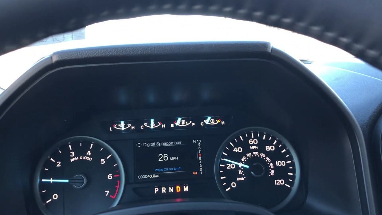 2018 F-150 acceleration/10-speed transmission function