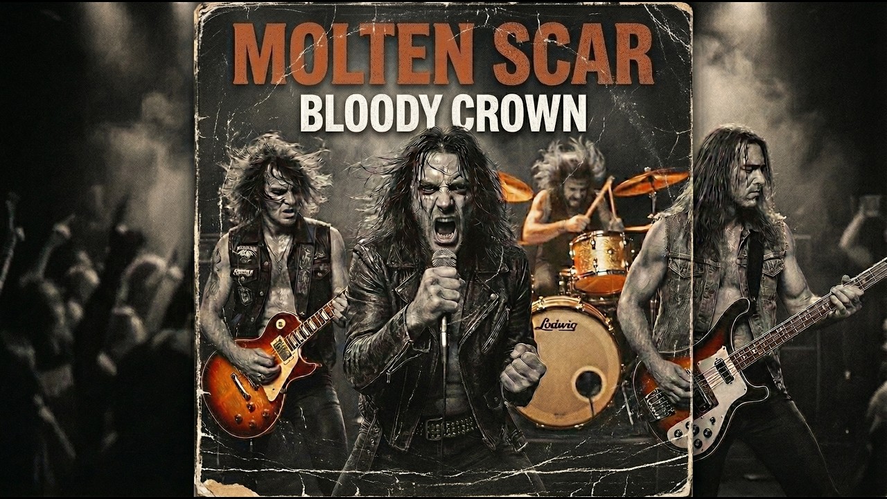 MOLTEN SCAR - BLOODY CROWN [ПОЛНЫЙ АЛЬБОМ] (Хард-рок/Хэви-метал)