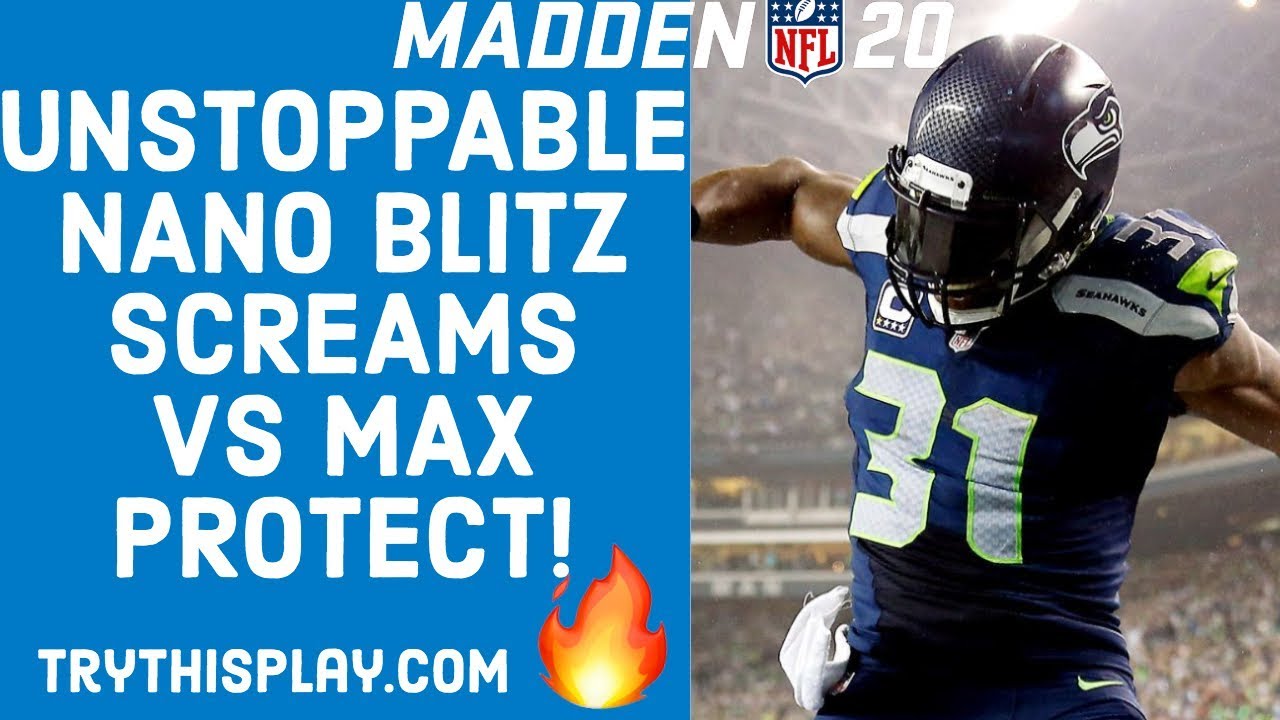Best Nano Blitz in Madden 20! This Defense screams