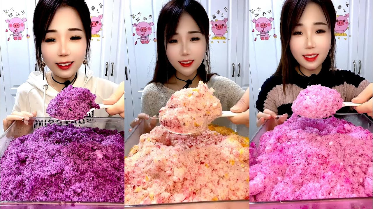 YY / SHAVED ICE EATING / ICE EATING