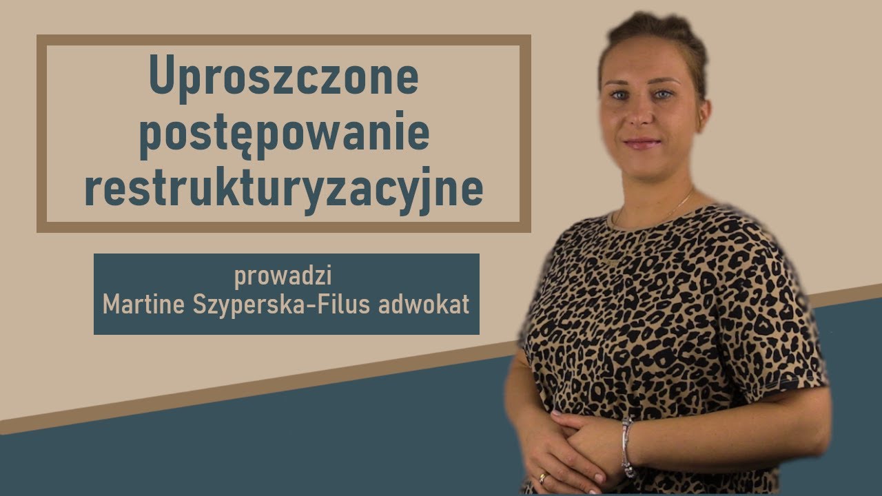 Uproszczone postępowanie restrukturyzacyjne