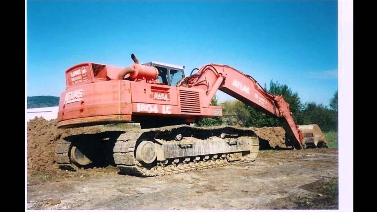 ATLAS Weyhausen 1804LC (Атлас): Excavators Гусеничные Экскаваторы Bagger / Material Handler MH